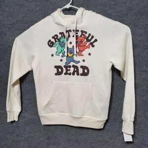 Grateful Dead Hoodie Mens Small Dancing Bears Mad Engine Retro Rock Band Grunge